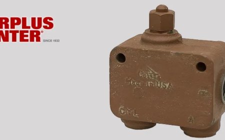 Cessna Hydraulic Positioning Valve