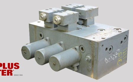 Rexroth Pilot-operated Three Spool Control Valve