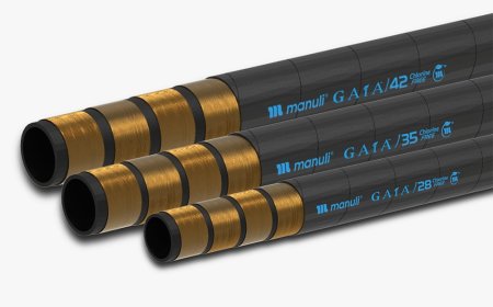 Introducing GAIA, the World's Initial 100% Recyclable Hydraulic Hose.