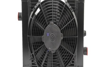 What is the purpose of having a hydraulic oil cooler?