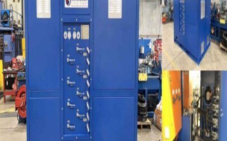 Hydraulic Power Unit Manufactured For Export To An International Gold Mine