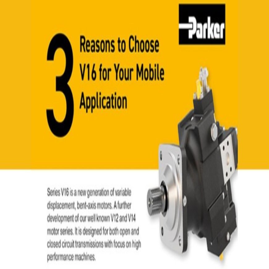 3 Reasons To Choose V16 Variable Displacement Hydraulic Motor For Your Mobile Application