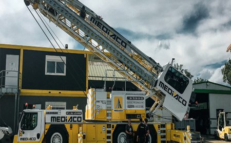 Under the new arrangement, Mediaco is set to boast the most extensive collection of Liebherr mobile construction cranes.