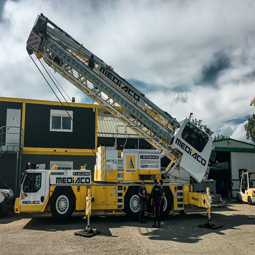 Under the new arrangement, Mediaco is set to boast the most extensive collection of Liebherr mobile construction cranes.